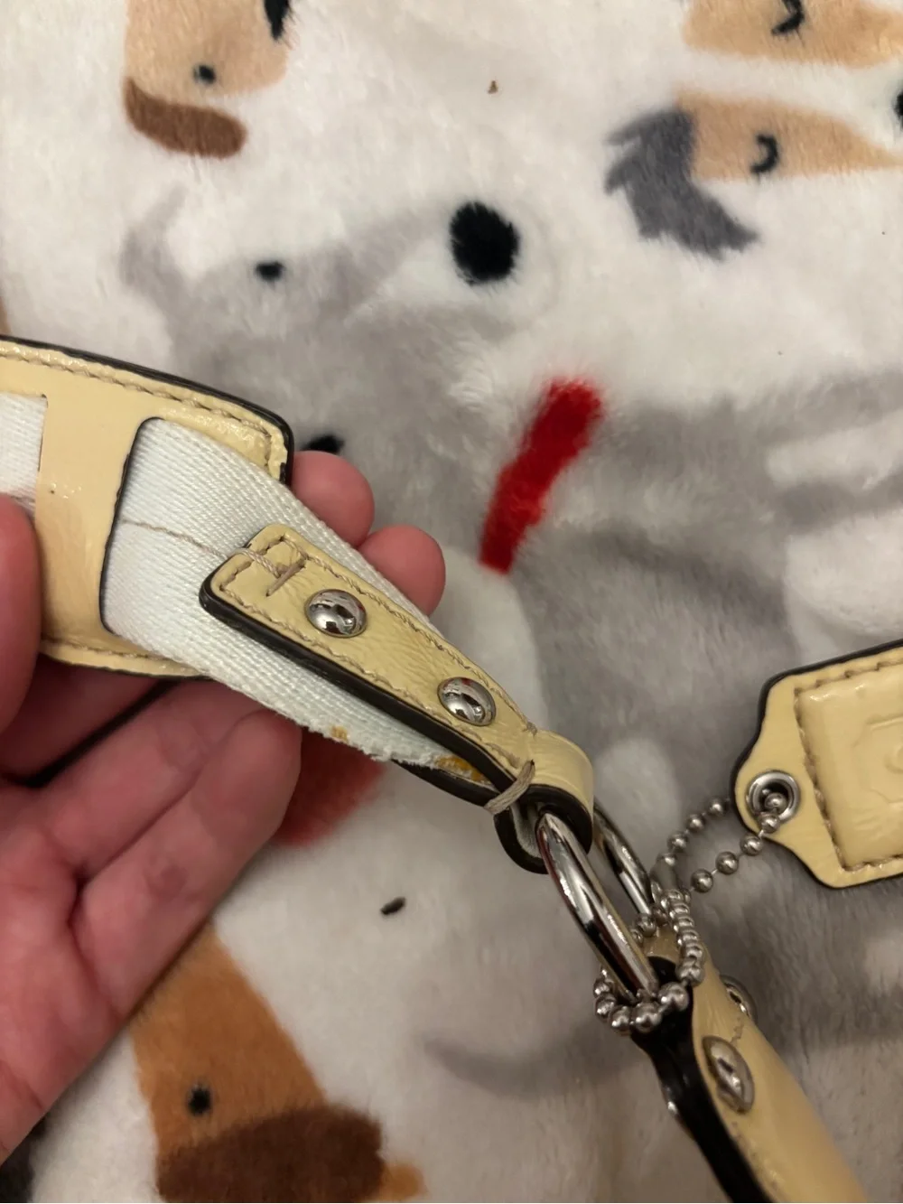 Coach Yellow Leather Shoulder Hobo Bag